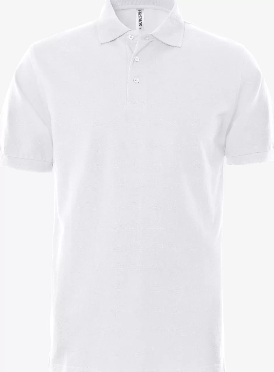 Discount Fristads Acode Heavy Poloshirt K/æ, Herre Hvid - 900