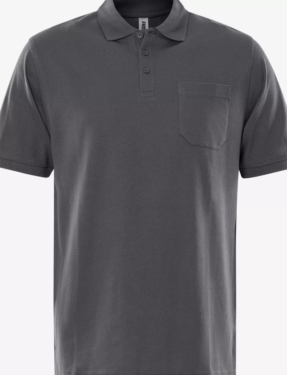 Flash Sale Fristads Acode Heavy Poloshirt K/Æ Med Brystlomme Mørkegrå - 941