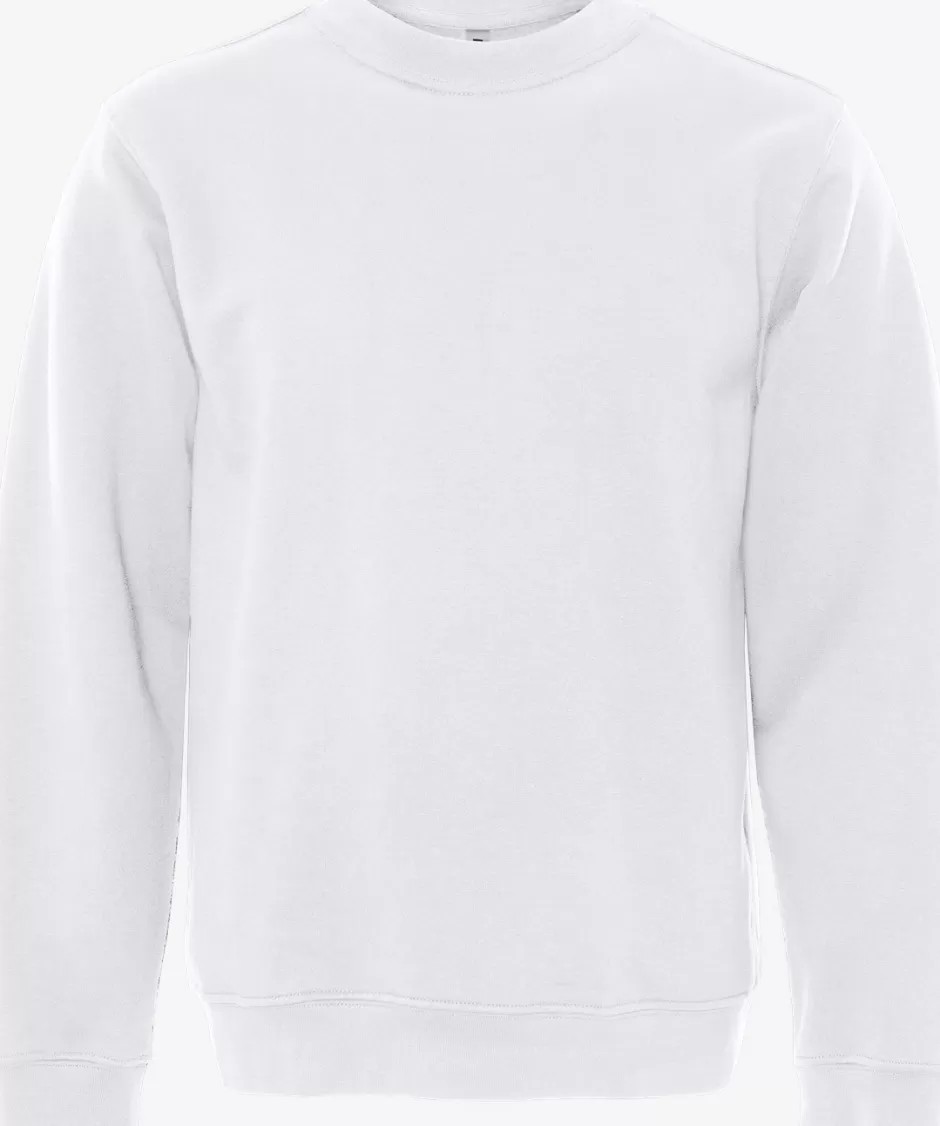 Store Fristads Acode Klassisk Sweatshirt Hvid - 900