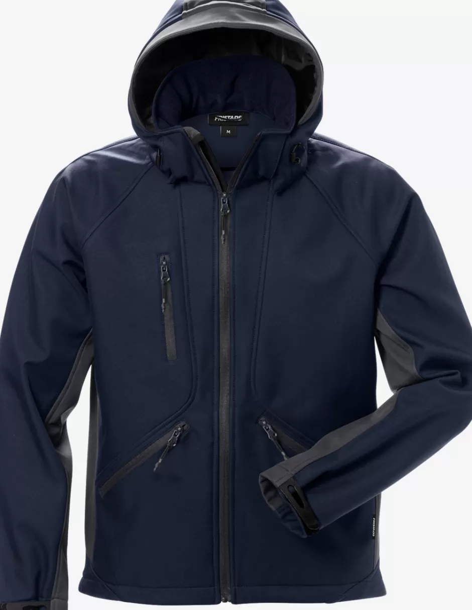 Sale Fristads Acode Softshell Jakke 1414 Marine/Grå - 586