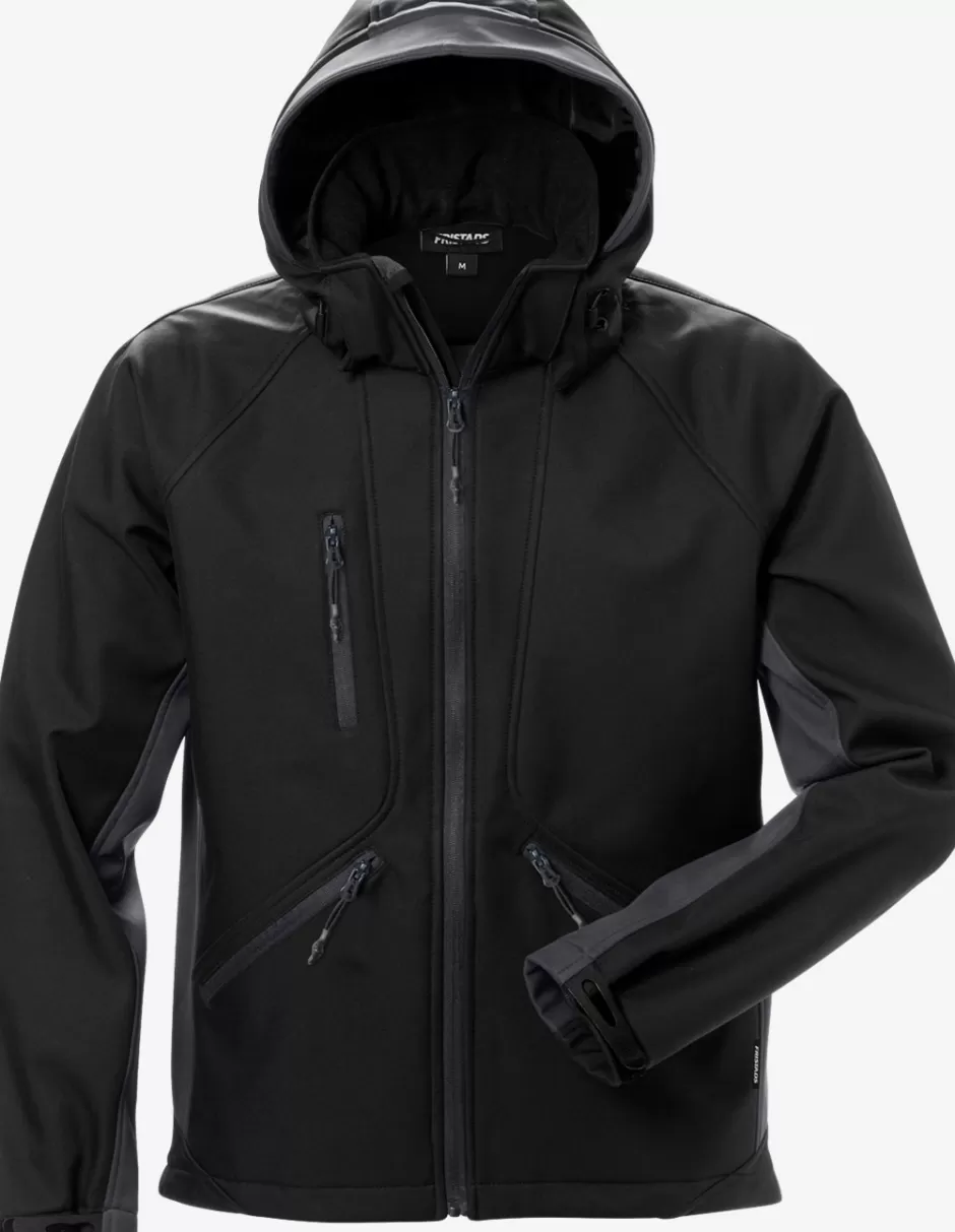 Clearance Fristads Acode Softshell Jakke 1414 Sort/grå - 996