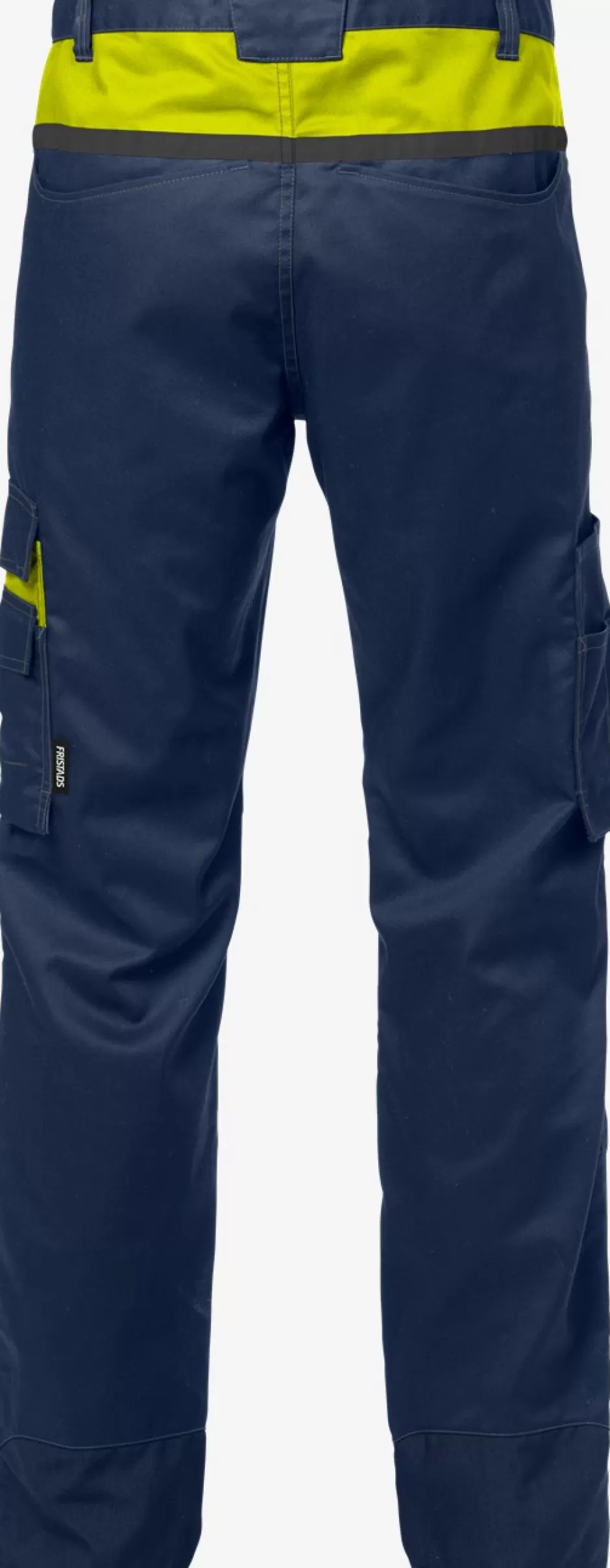 Fashion Fristads Bukser 2552 Marine/Hi-Vis gul - 556