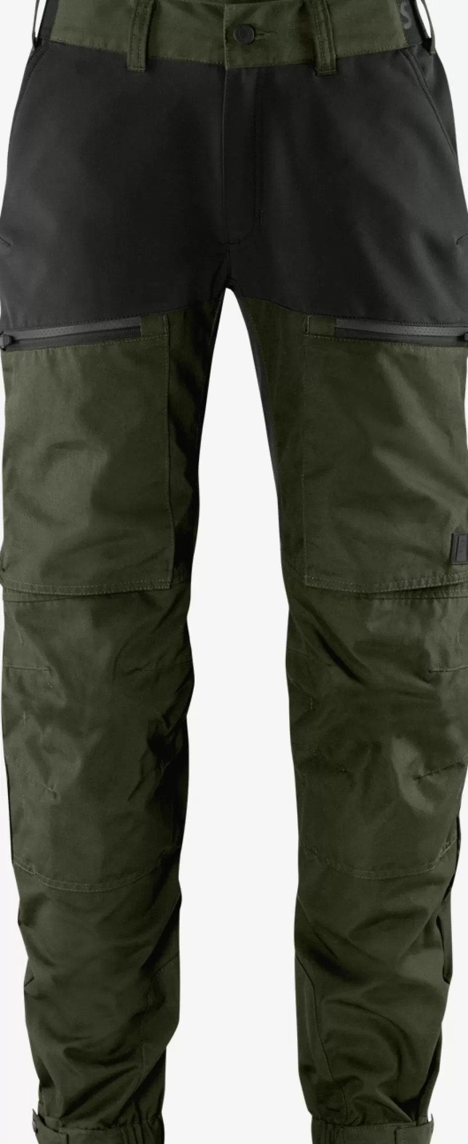 Online Fristads Carbon Semistretch Outdoorbuks Army grøn/Sort - 798