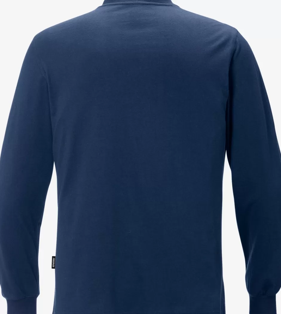 Hot Fristads ESD Langærmet T-shirt 7082 Marine - 540