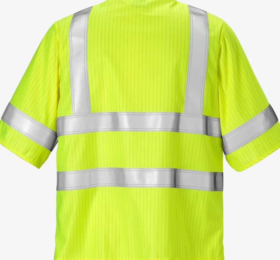 Shop Fristads Flam Hi Vis Vest Kl.3 5023 FHA Hi-Vis gul - 130