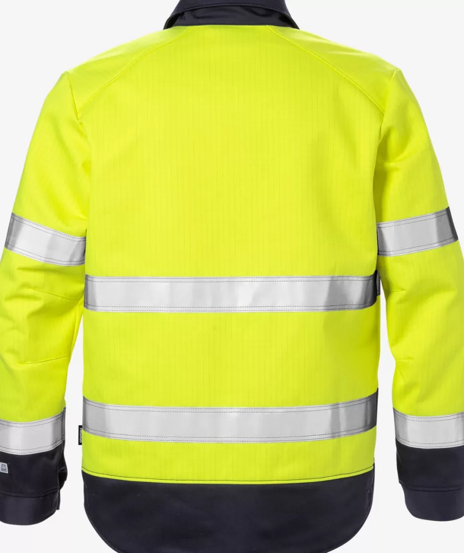 Cheap Fristads Flame Hi Vis Jakke Kl. 3, 4584 FLAM Hi-Vis gul/Marine - 171