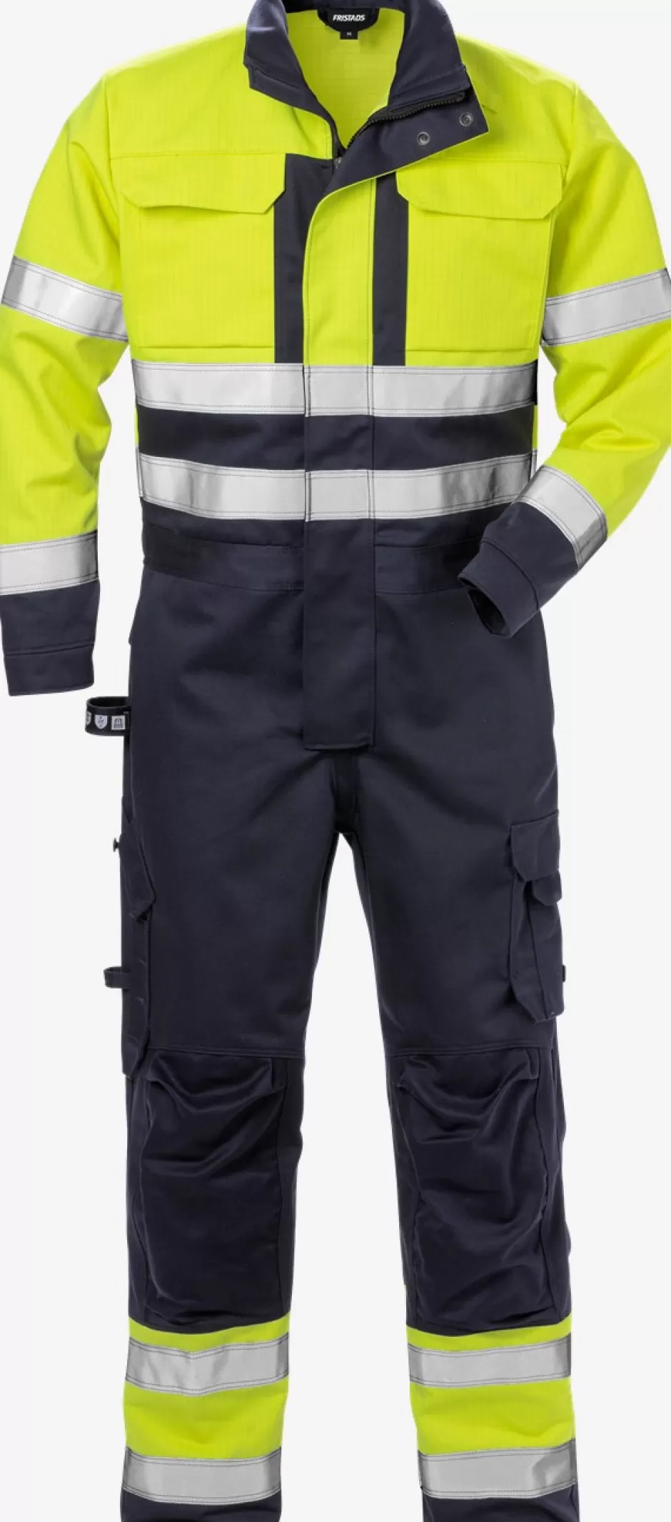 Cheap Fristads Flame Hi Vis Kedeldragt Kl. 3 8084 FLAM Hi-Vis gul/Marine - 171