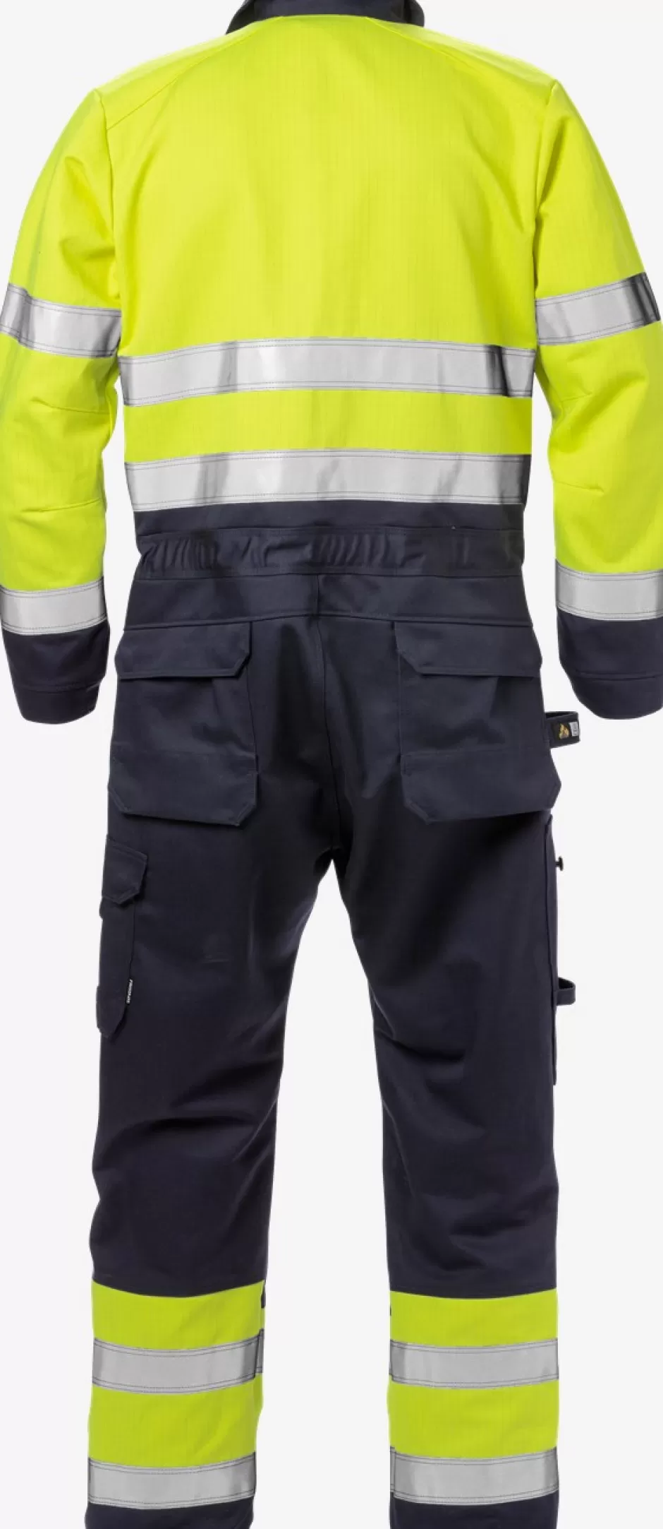 Cheap Fristads Flame Hi Vis Kedeldragt Kl. 3 8084 FLAM Hi-Vis gul/Marine - 171