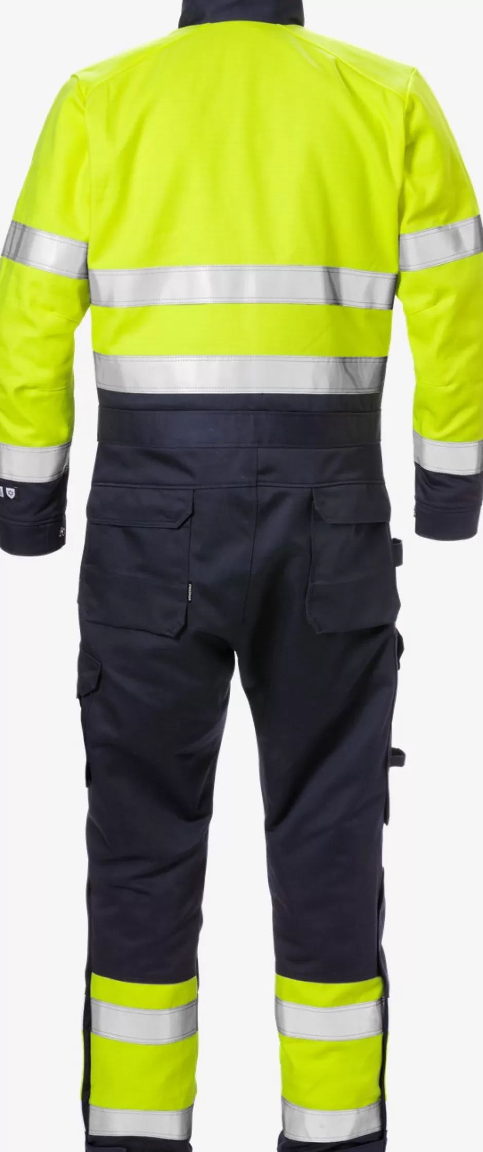 Discount Fristads Flame Hi Vis Vinter Kedeldragt Kl. 3 8088 FLAM Hi-Vis gul/Marine - 171