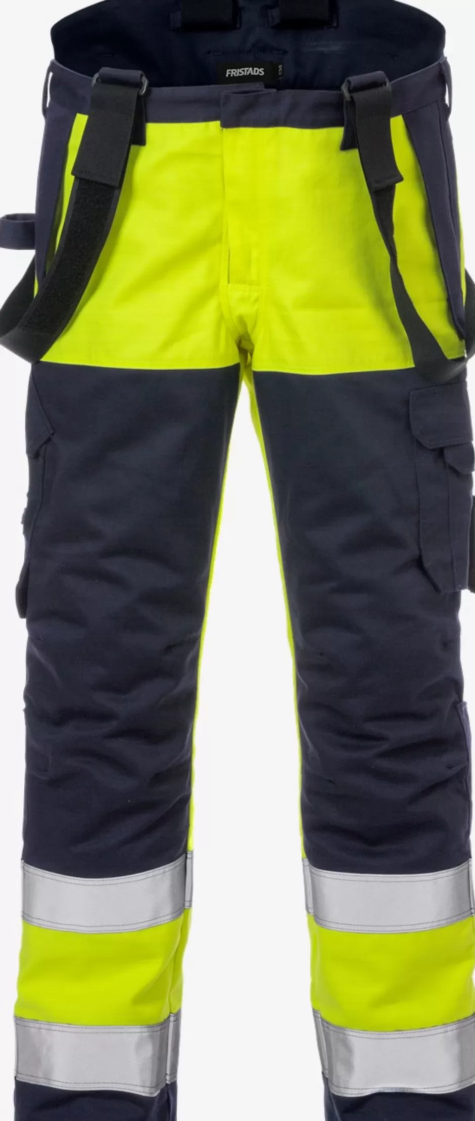 New Fristads Flame Hi Vis Vinterbukser Kl. 2 2588 FLAM Hi-Vis gul/Marine - 171