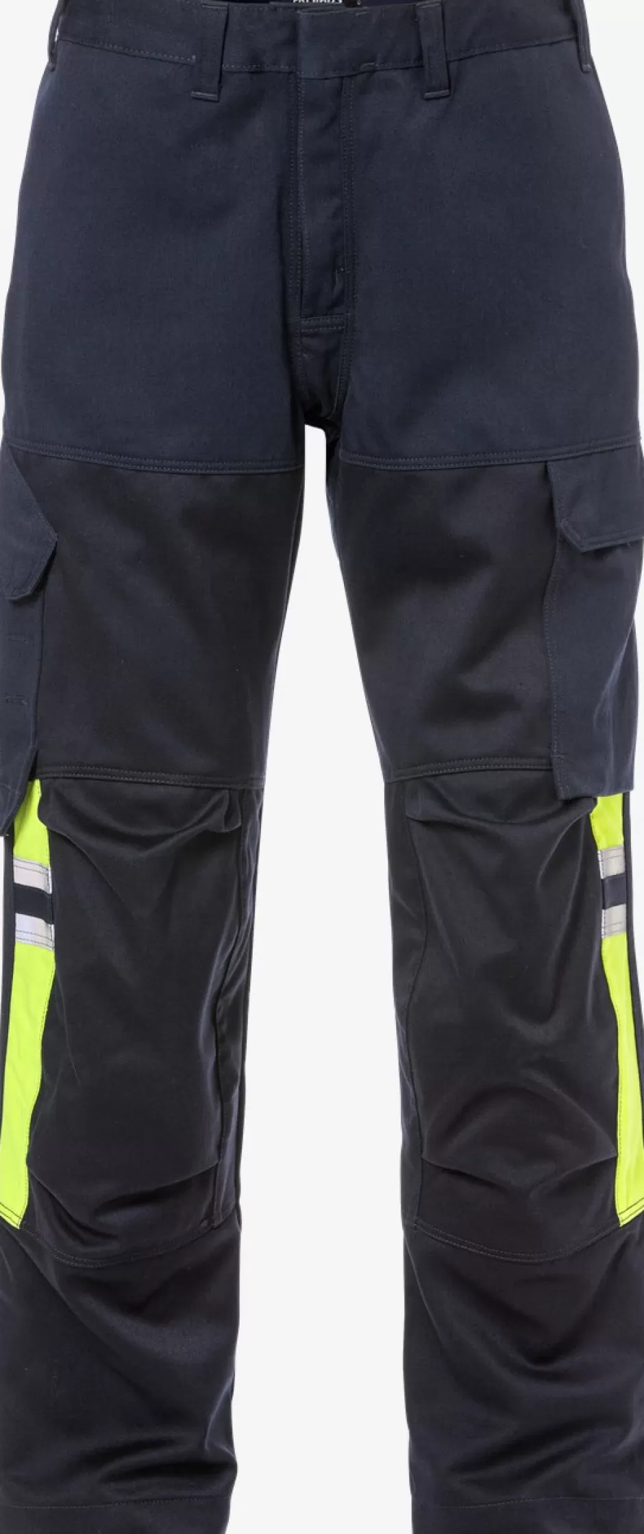 New Fristads Flamestat Bukser 2165 MFA Marine/Hi-Vis gul - 556