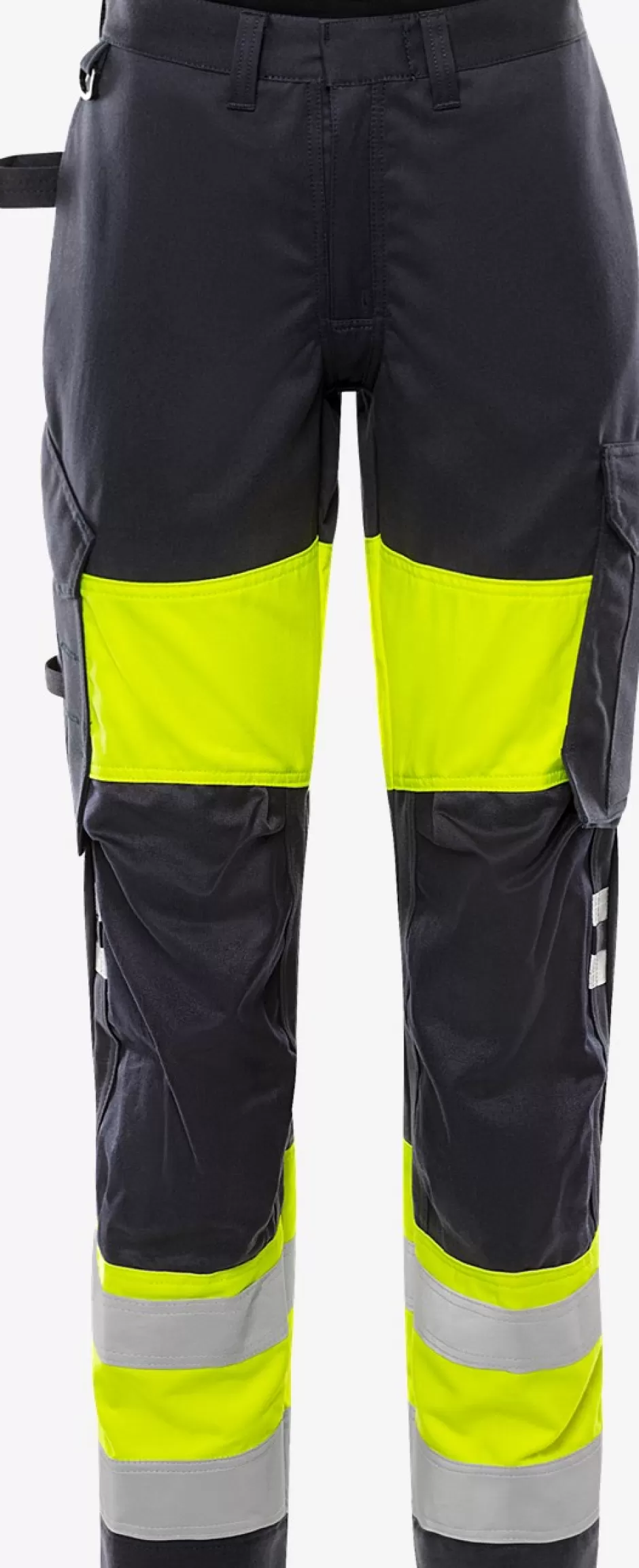 Best Fristads Flamestat Hi Vis Bukser Dame Kl.1 2776 ATHS Hi-Vis gul/Marine - 171