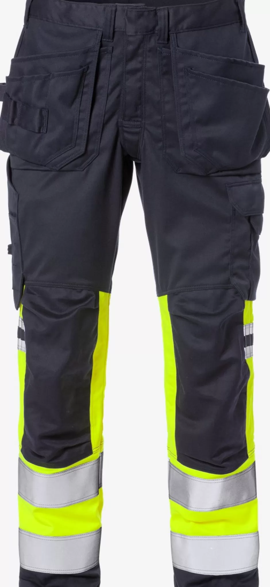 Flash Sale Fristads Flamestat Hi Vis Stretch Håndværkerbukser Kl.1 2163 ATHF Hi-Vis gul/Marine - 171