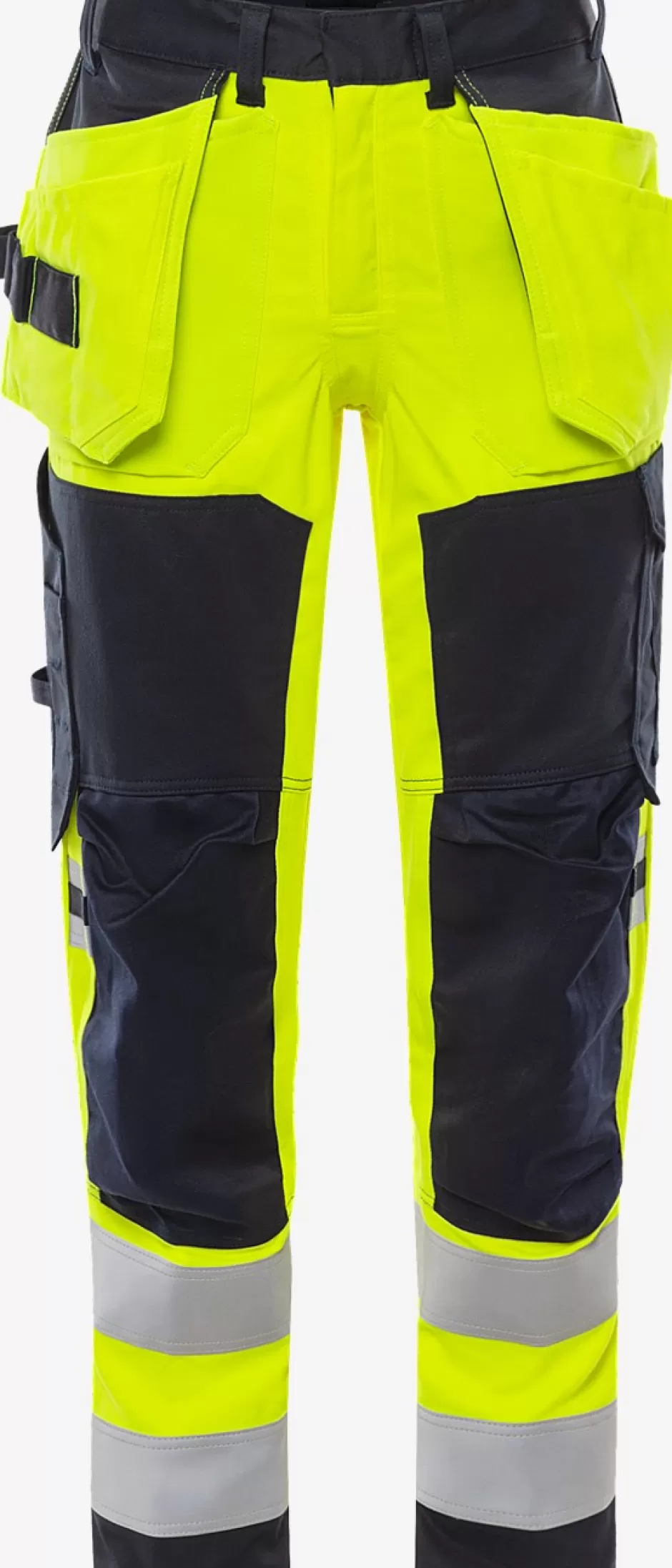 Flash Sale Fristads Flamestat Hi Vis Stretch Håndværkerbukser Kl.2 2167 ATHF Hi-Vis gul/Marine - 171