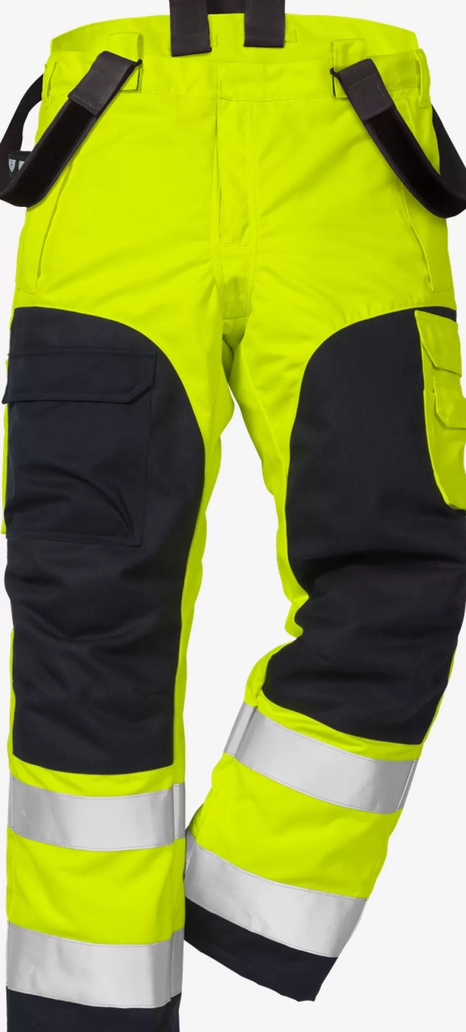 Cheap Fristads Flamestat Hi Vis Vinterbukser Kl.2 2085 ATHS Hi-Vis gul/Marine - 171