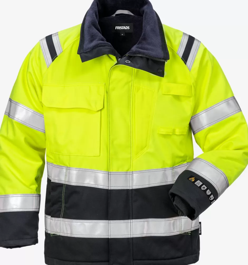 Cheap Fristads Flamestat Hi Vis Vinterjakke, Dame Kl.3 4285 ATHS Hi-Vis gul/Marine - 171