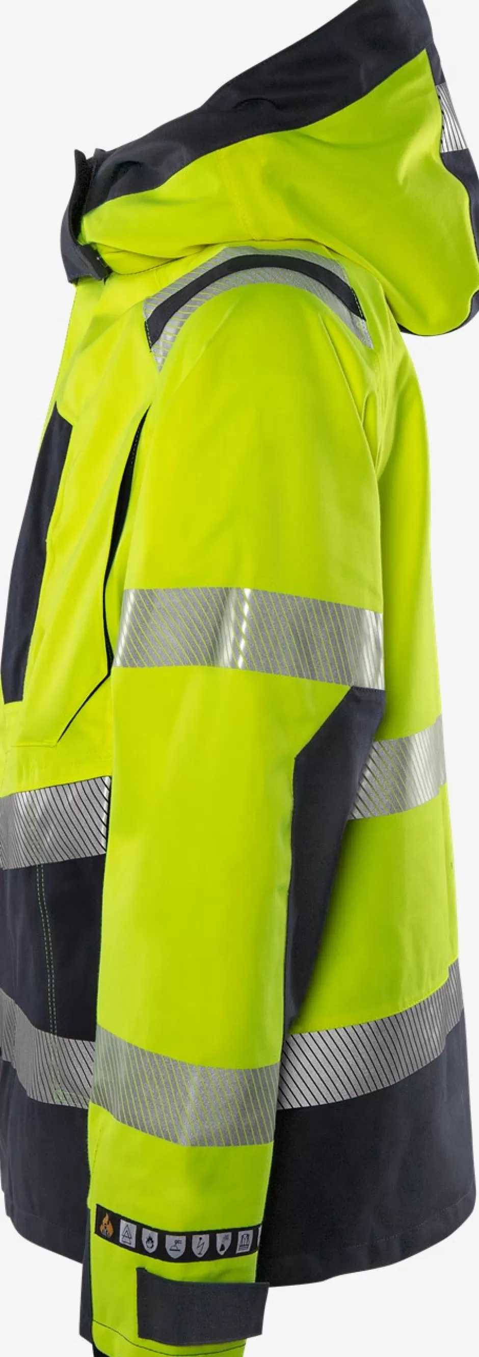 Fashion Fristads Flamestat HiVis Airtech® Skaljakke Kl. 3 4525 ATHR Hi-Vis gul/Marine - 171