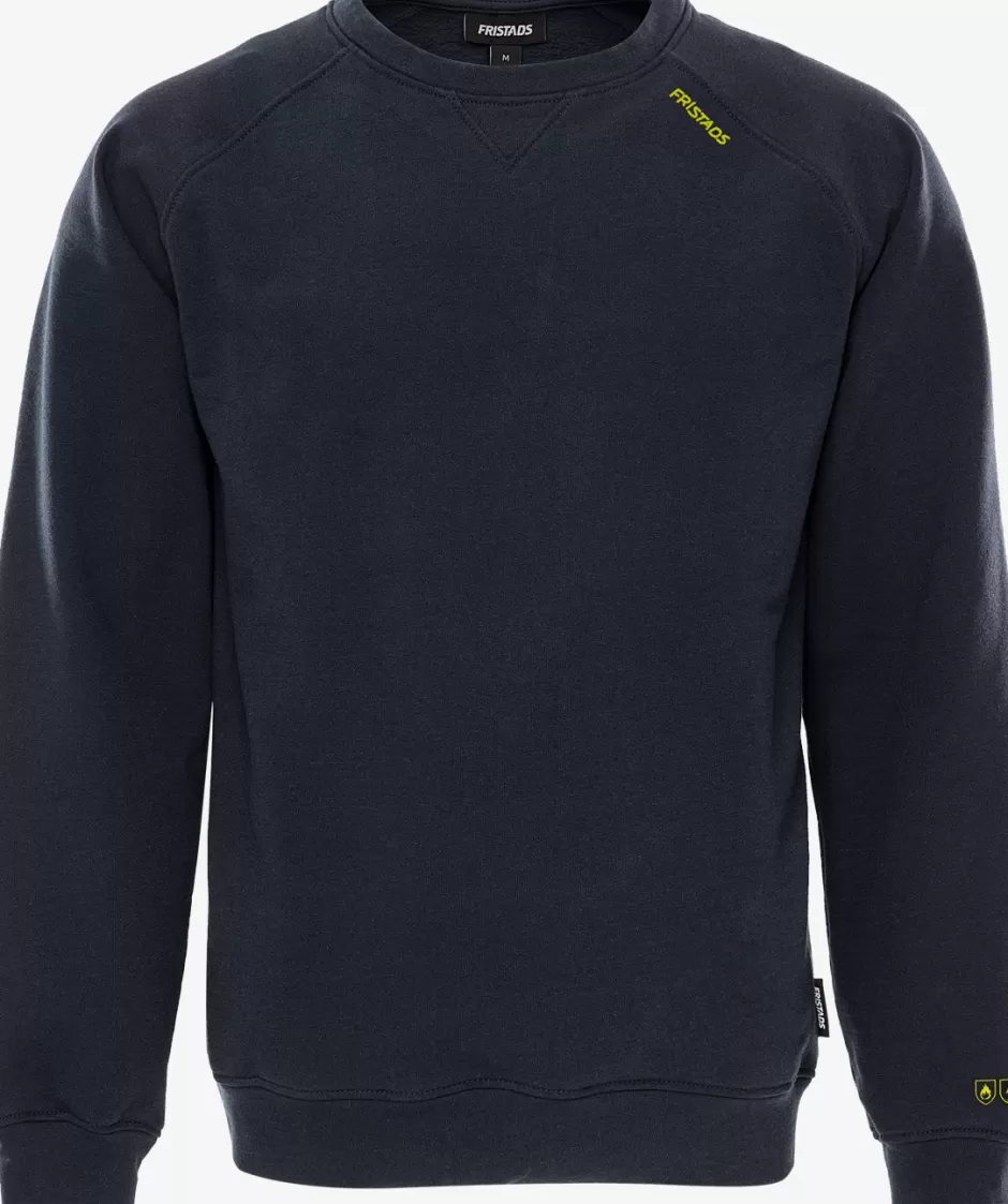 Outlet Fristads FLAMESTAT® Stretch Sweatshirt 7180 MFRN Mørk Marine - 544