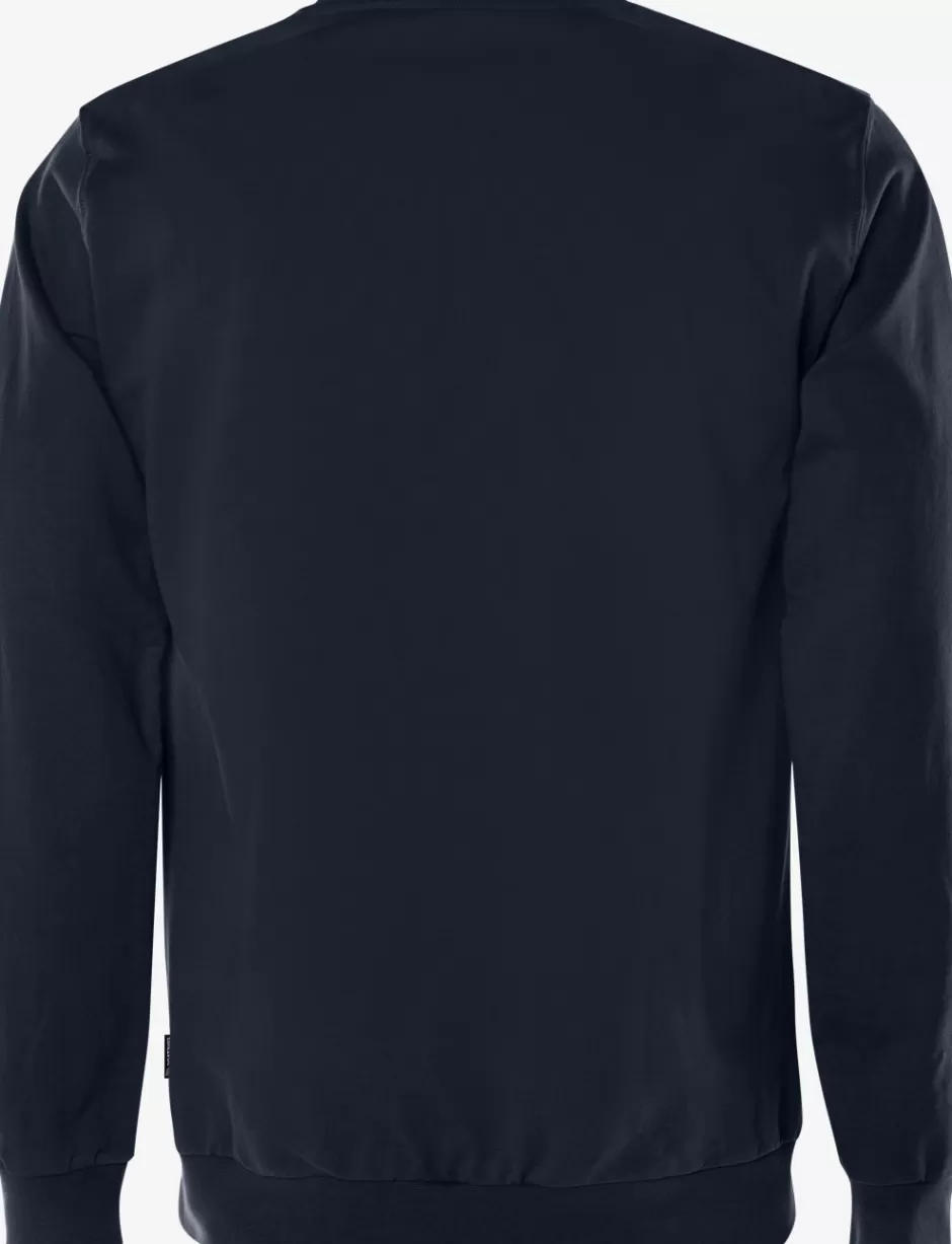 Hot Fristads Green Sweatshirt 7989 GOS Mørk Marine - 544