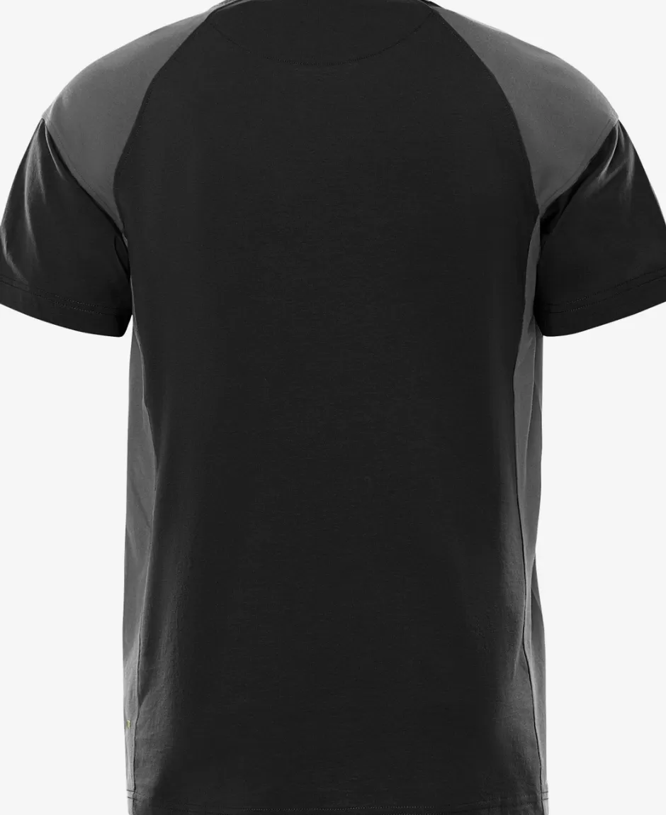 Clearance Fristads Heavy T-shirt 7046 GTM Sort/grå - 996