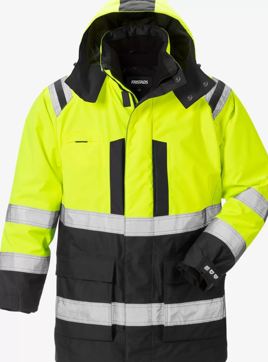 Cheap Fristads Hi Vis Airtech® 3-i-1 Parka Jakke Kl.3 4036 Hi-Vis Gul/Sort - 196