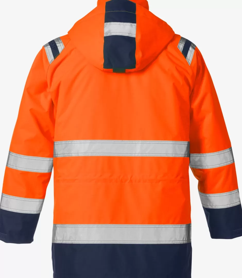 Best Sale Fristads Hi Vis Airtech® 3-i-1 Parka Jakke Kl.3 4036 Hi-Vis Orange/Marine - 271