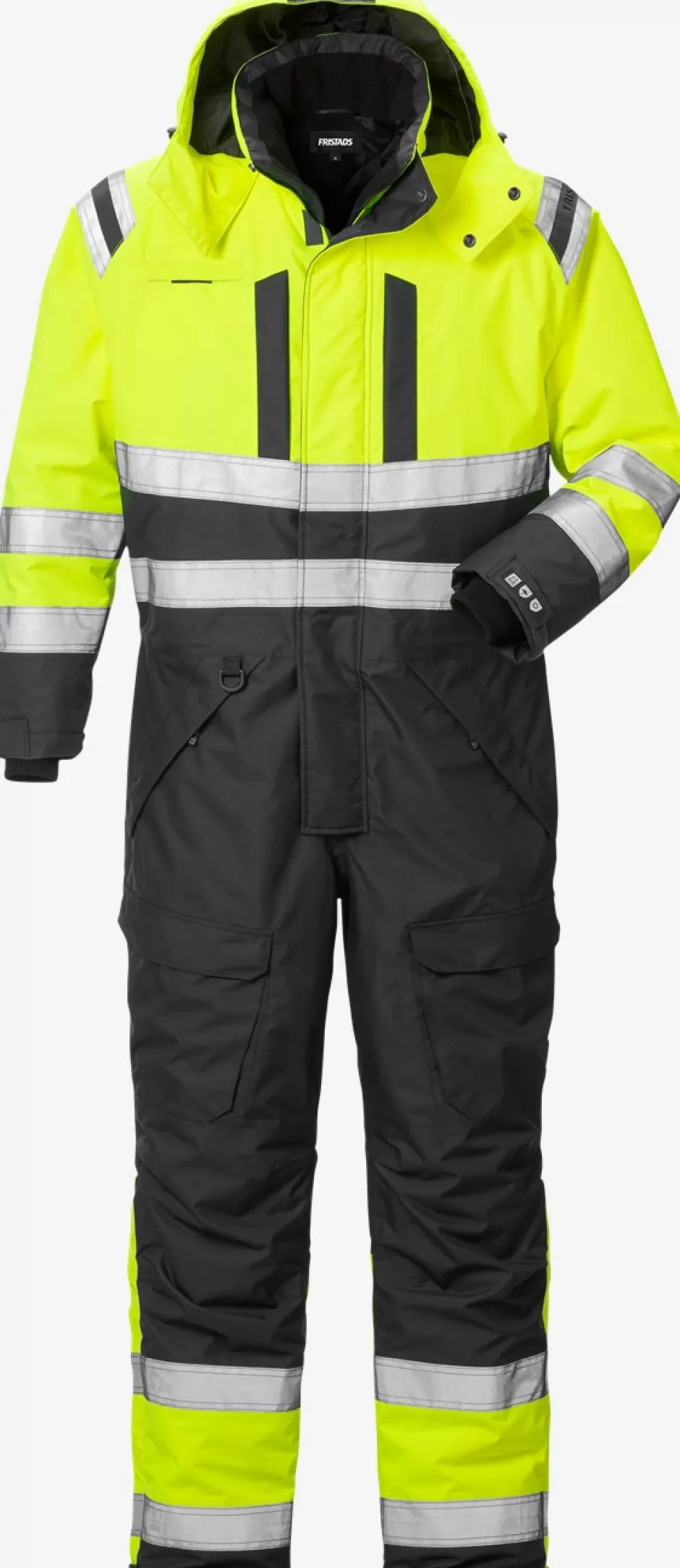 Cheap Fristads Hi Vis Airtech® Vinter Kedeldragt Kl.3 8015 Hi-Vis Gul/Sort - 196