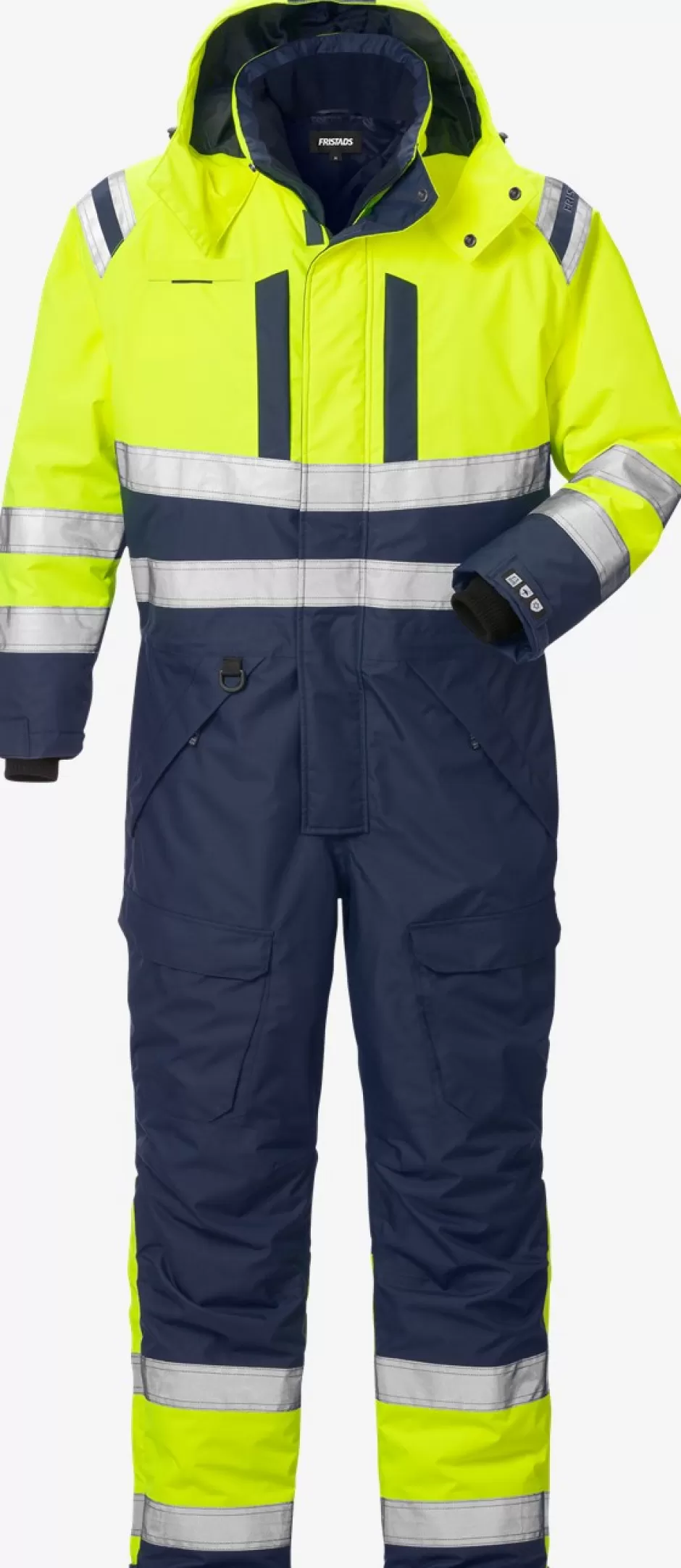 Discount Fristads Hi Vis Airtech® Vinter Kedeldragt Kl.3 8015 Hi-Vis gul/Marine - 171