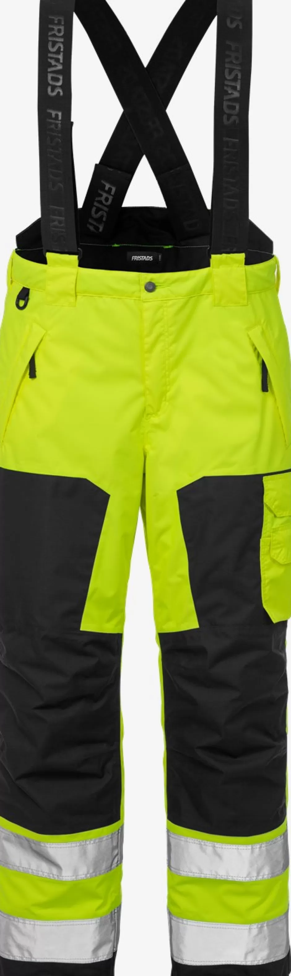 Best Sale Fristads Hi Vis Airtech® Vinterbukser Kl.2 2035 Hi-Vis Gul/Sort - 196