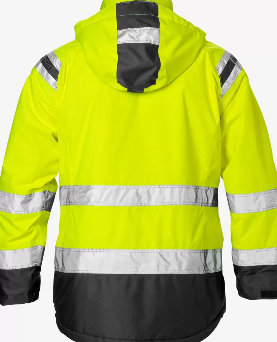 Flash Sale Fristads Hi Vis Airtech® Vinterjakke Dame Kl.3 4037 GTT Hi-Vis Gul/Sort - 196