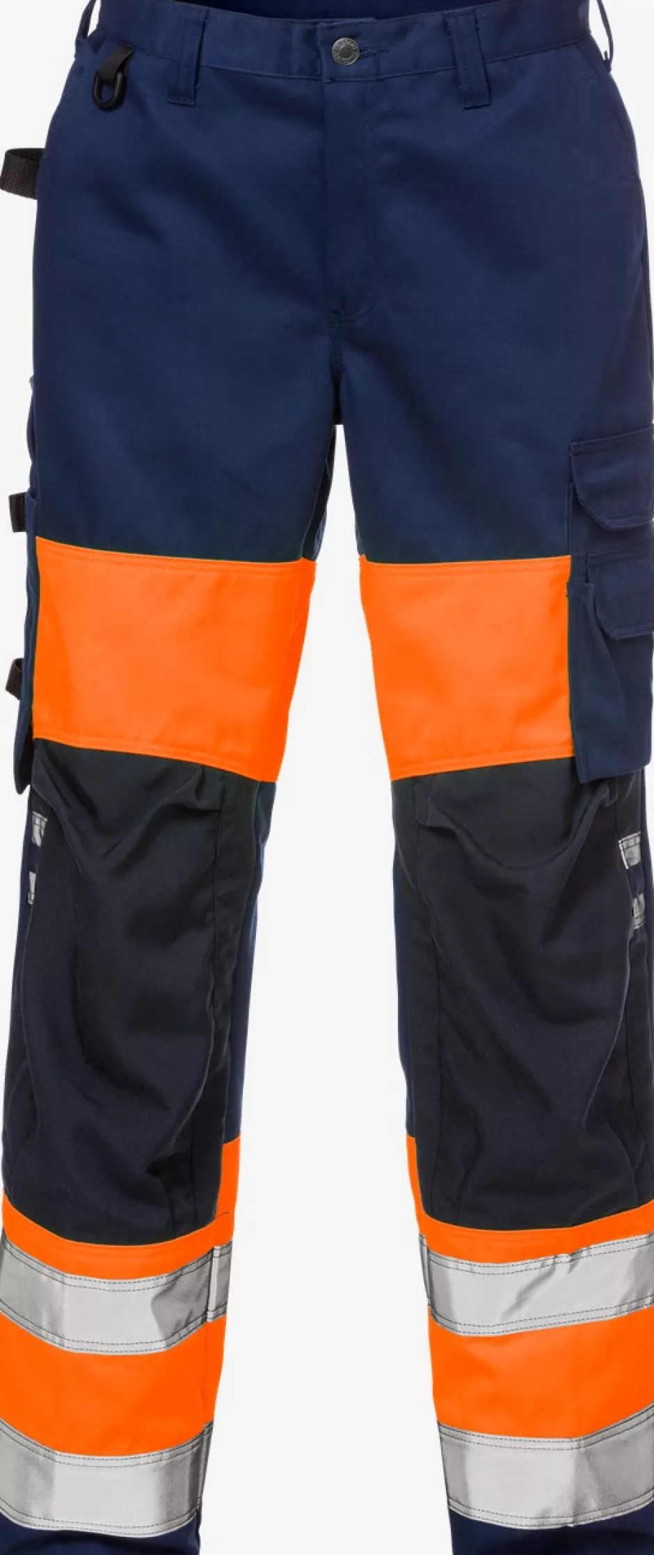 Outlet Fristads Hi Vis Bukser Dame Kl.1 2139 Hi-Vis Orange/Marine - 271