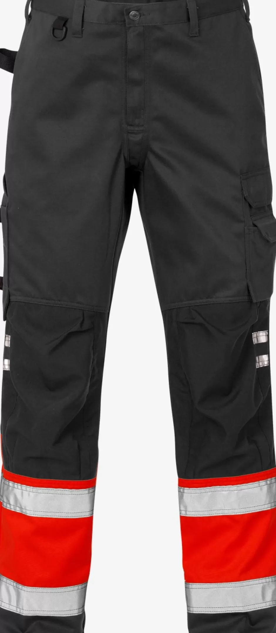 Cheap Fristads Hi Vis Bukser Kl.1 2032 Rød/sort - 396