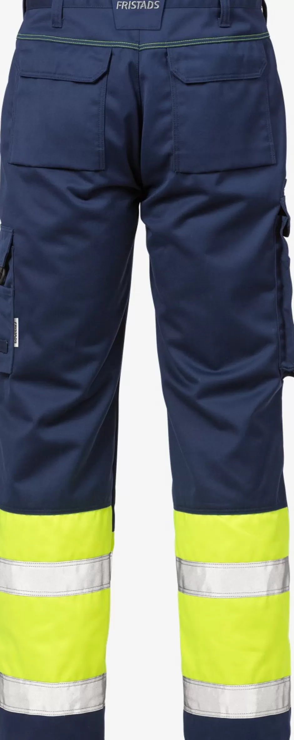 Clearance Fristads Hi Vis Chauffør Bukser Kl.1 213 Hi-Vis gul/Marine - 171