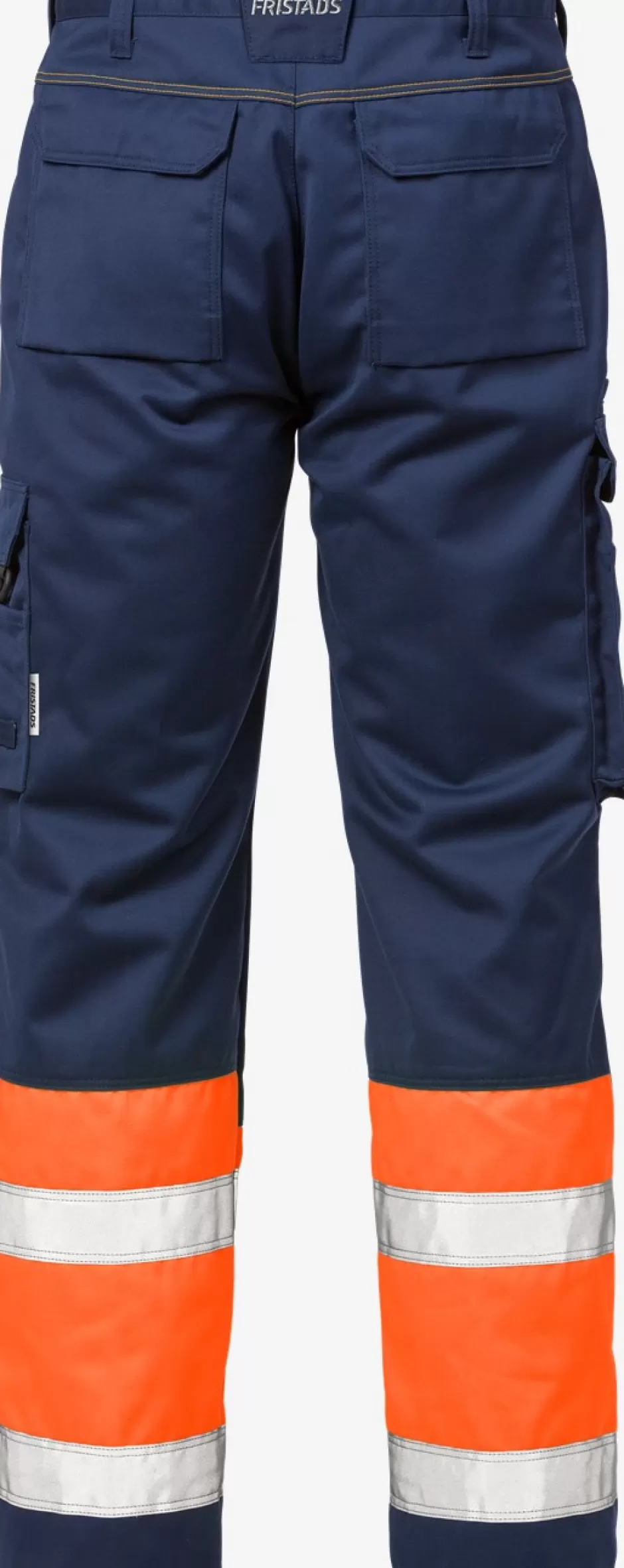 Hot Fristads Hi Vis Chauffør Bukser Kl.1 213 Hi-Vis Orange/Marine - 271