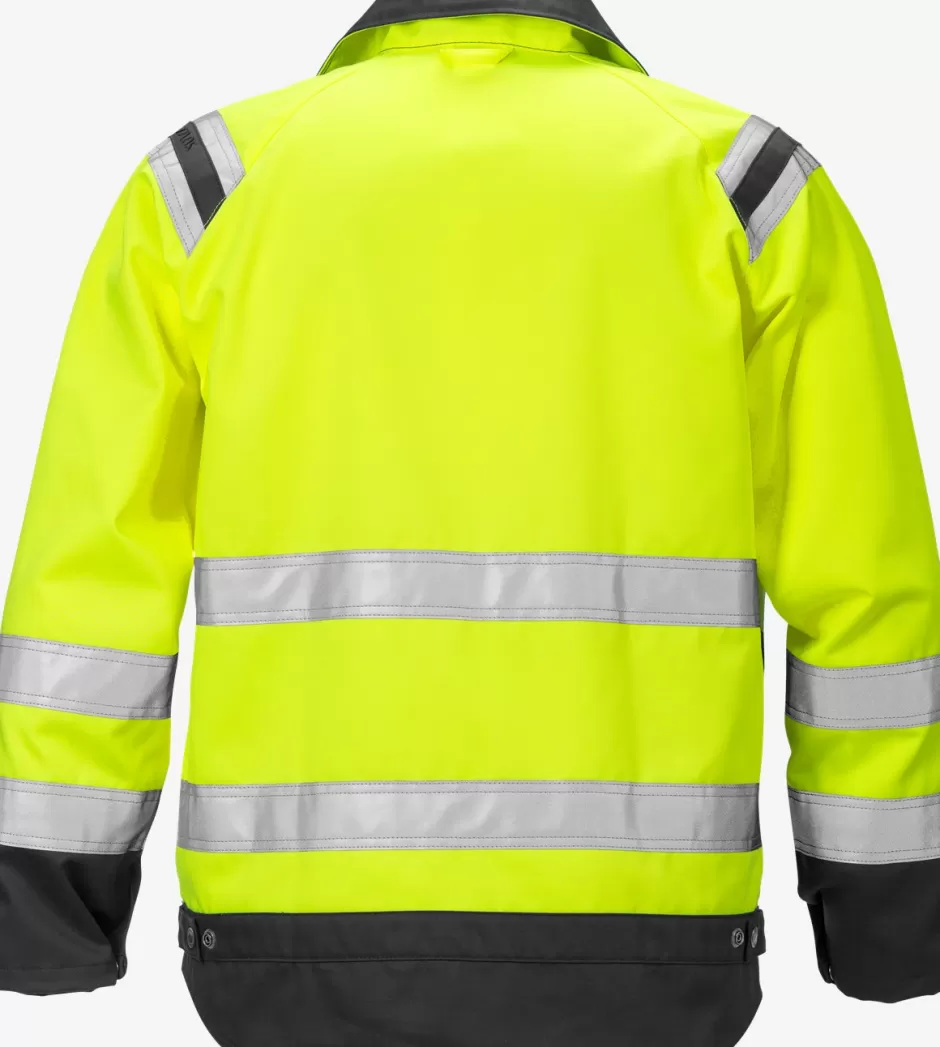 Outlet Fristads Hi Vis Jakke Kl.3 4026 Hi-Vis Gul/Sort - 196