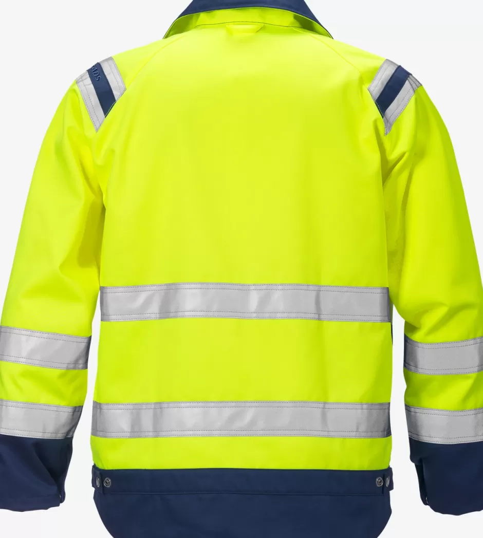 Discount Fristads Hi Vis Jakke Kl.3 4026 Hi-Vis gul/Marine - 171