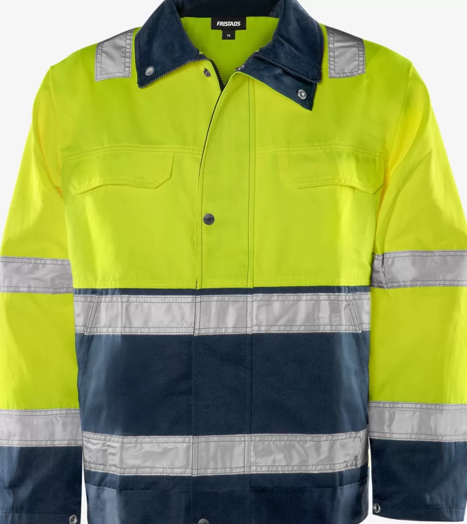 Clearance Fristads Hi Vis Jakke Kl.3 4797 TH Hi-Vis gul/Marine - 171