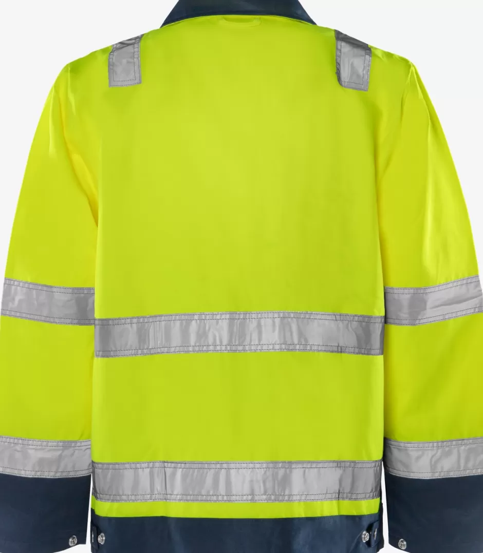 Clearance Fristads Hi Vis Jakke Kl.3 4797 TH Hi-Vis gul/Marine - 171