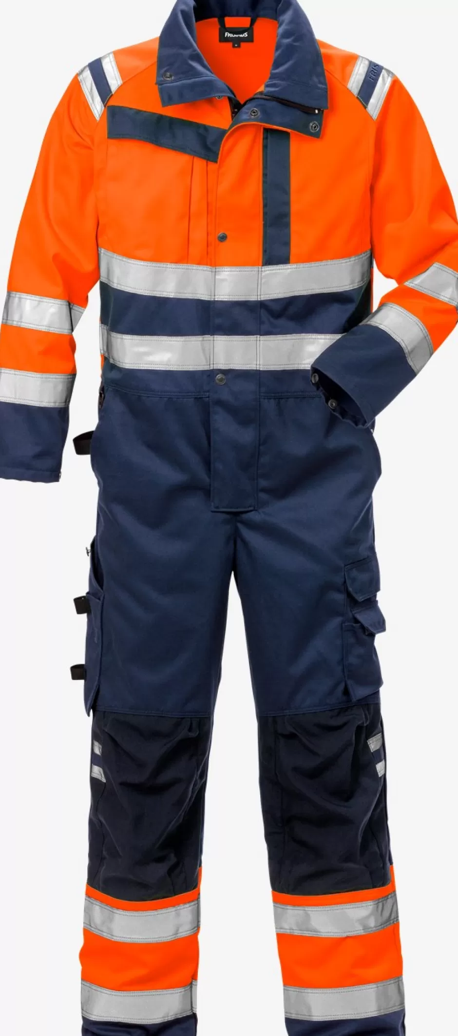 Store Fristads Hi Vis Kedeldragt Kl.3 8026 Hi-Vis Orange/Marine - 271