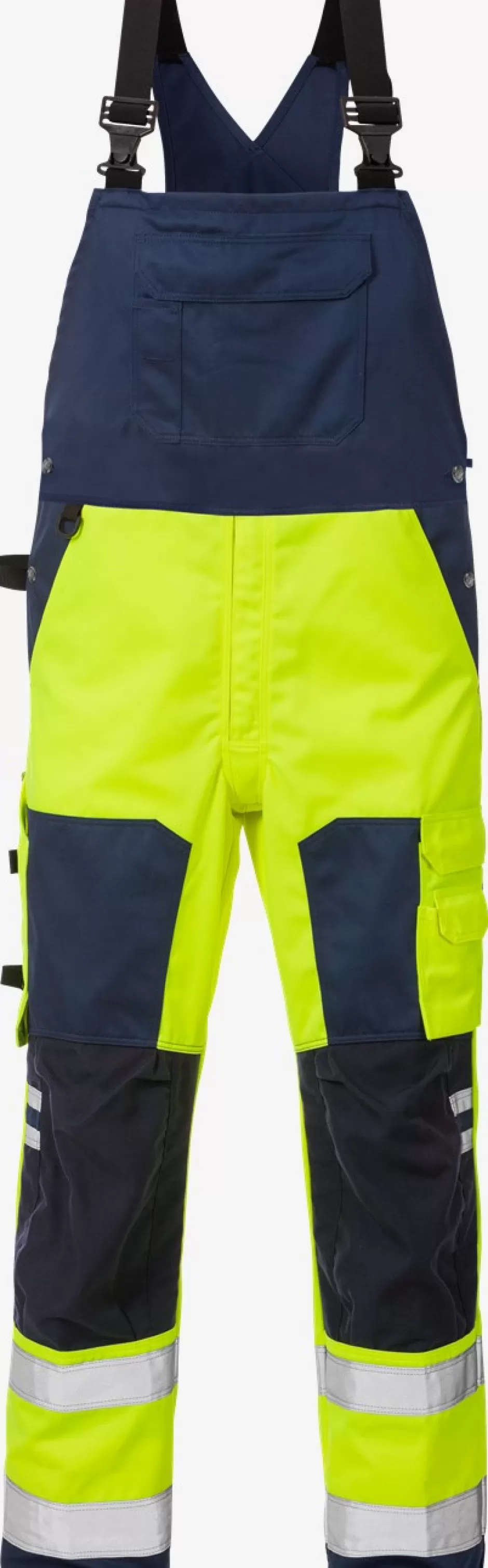 Cheap Fristads Hi Vis Overalls Kl.2 1015 Hi-Vis gul/Marine - 171