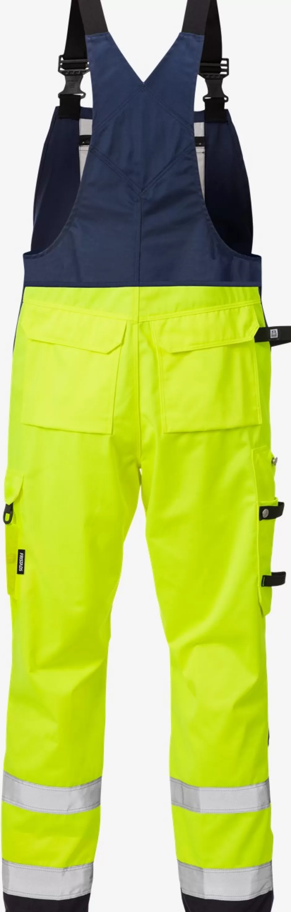 Cheap Fristads Hi Vis Overalls Kl.2 1015 Hi-Vis gul/Marine - 171