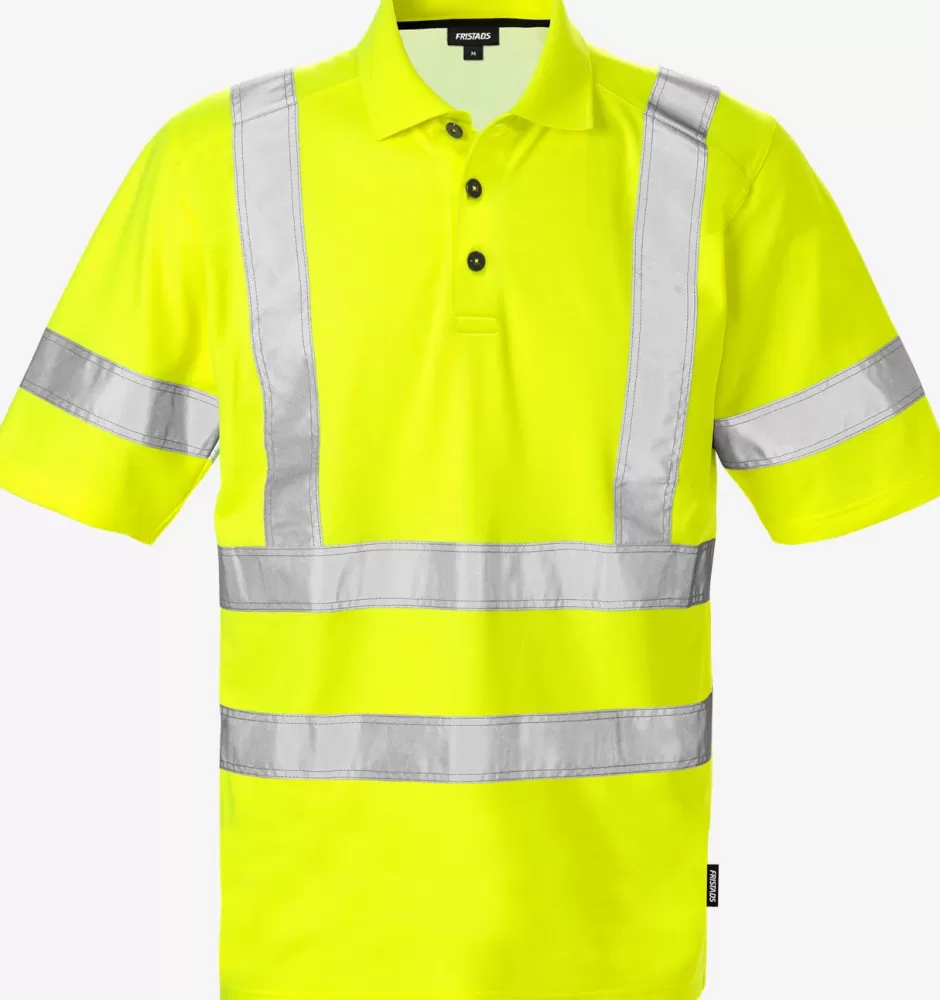 Hot Fristads Hi Vis Poloshirt Kl.3 7025 PHV Hi-Vis gul - 130