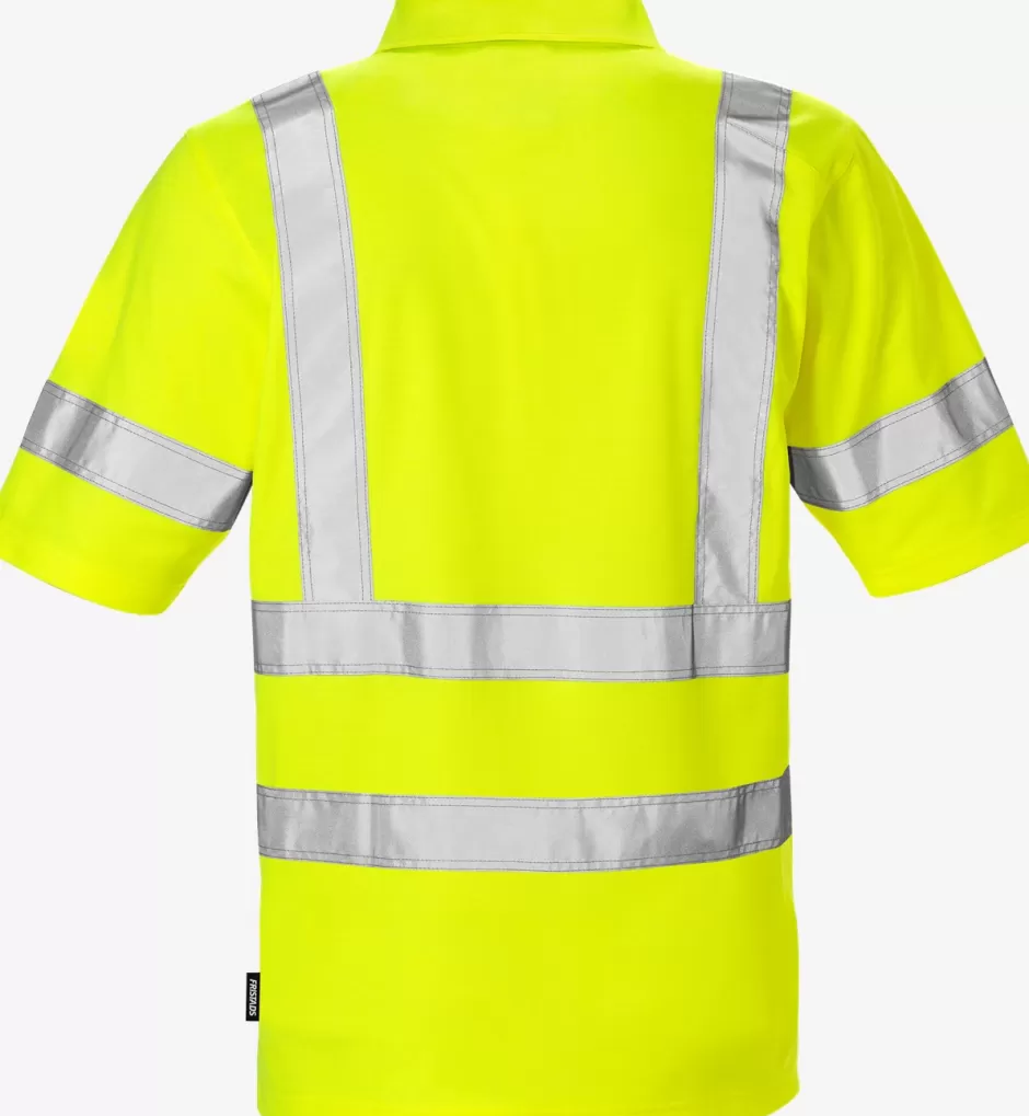 Hot Fristads Hi Vis Poloshirt Kl.3 7025 PHV Hi-Vis gul - 130