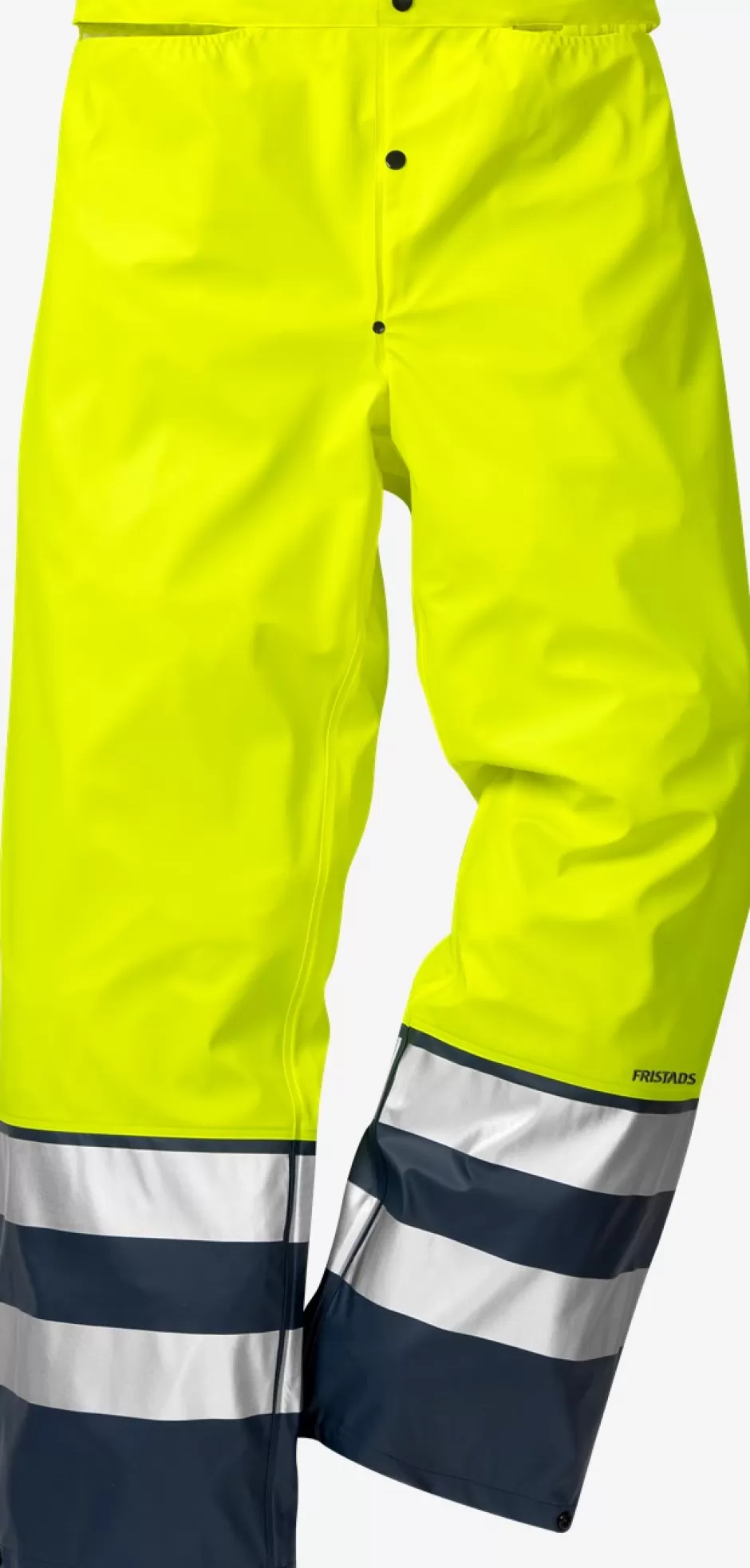 Best Sale Fristads Hi Vis Regnbukser Kl.2 2625 RS Hi-Vis gul/Marine - 171