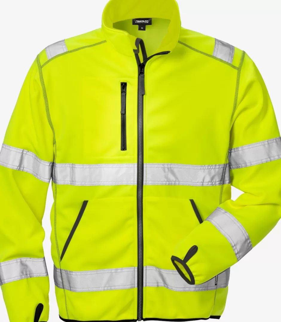 Shop Fristads Hi Vis Softshelljakke Kl. 3 4840 Hi-Vis gul - 130