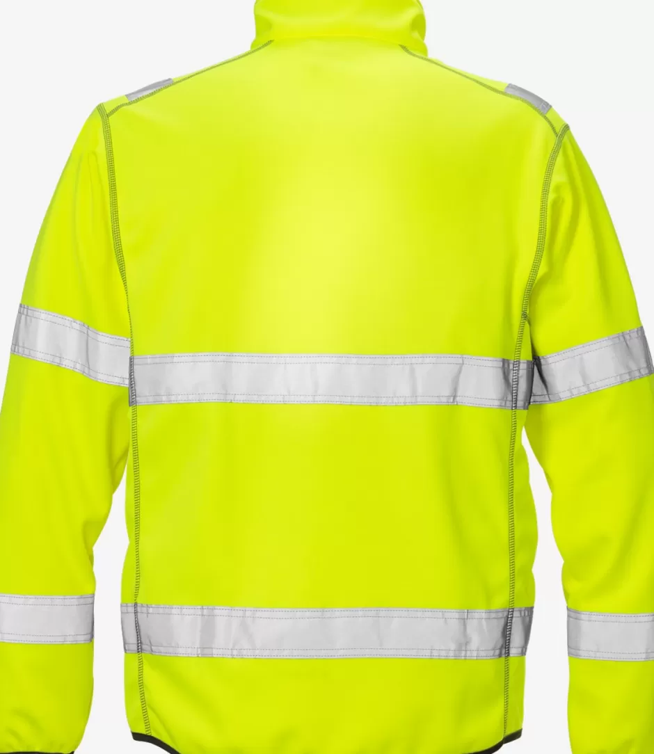 Shop Fristads Hi Vis Softshelljakke Kl. 3 4840 Hi-Vis gul - 130