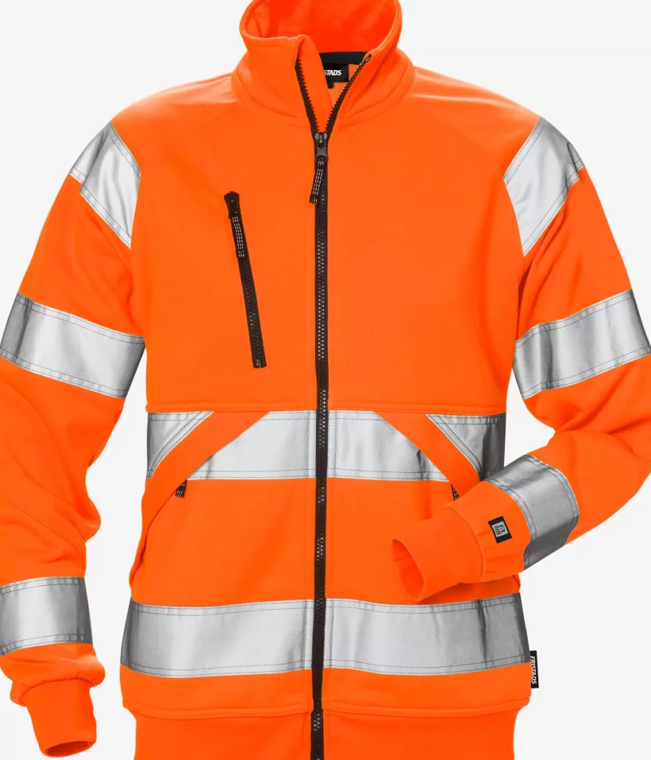 Flash Sale Fristads Hi Vis Sweatjakke Dame Kl.3 7427 SHV Hi-Vis orange - 230