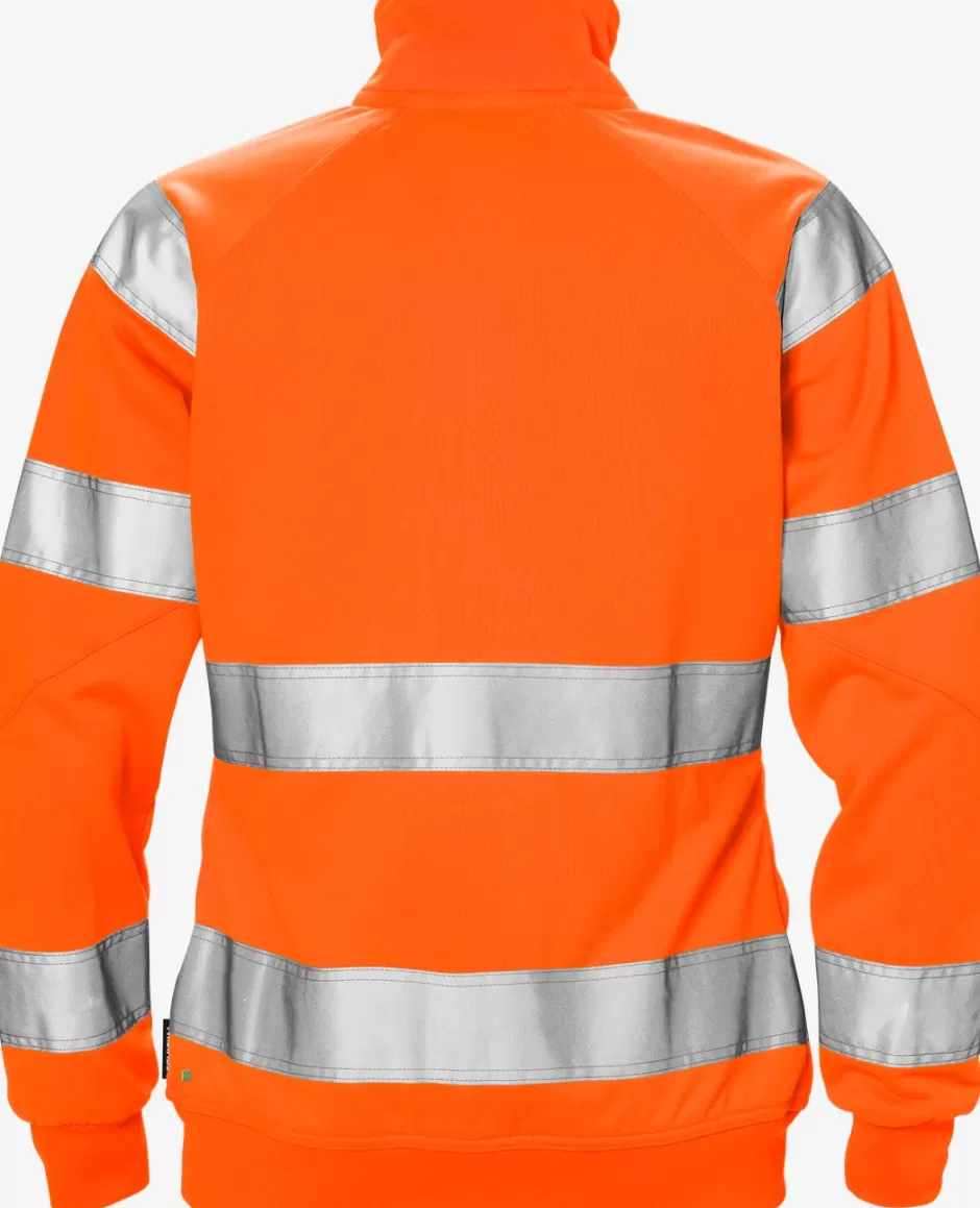 Flash Sale Fristads Hi Vis Sweatjakke Dame Kl.3 7427 SHV Hi-Vis orange - 230