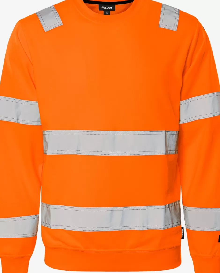 Online Fristads Hi Vis Sweatshirt Kl.3 7446 SHV Hi-Vis orange - 230