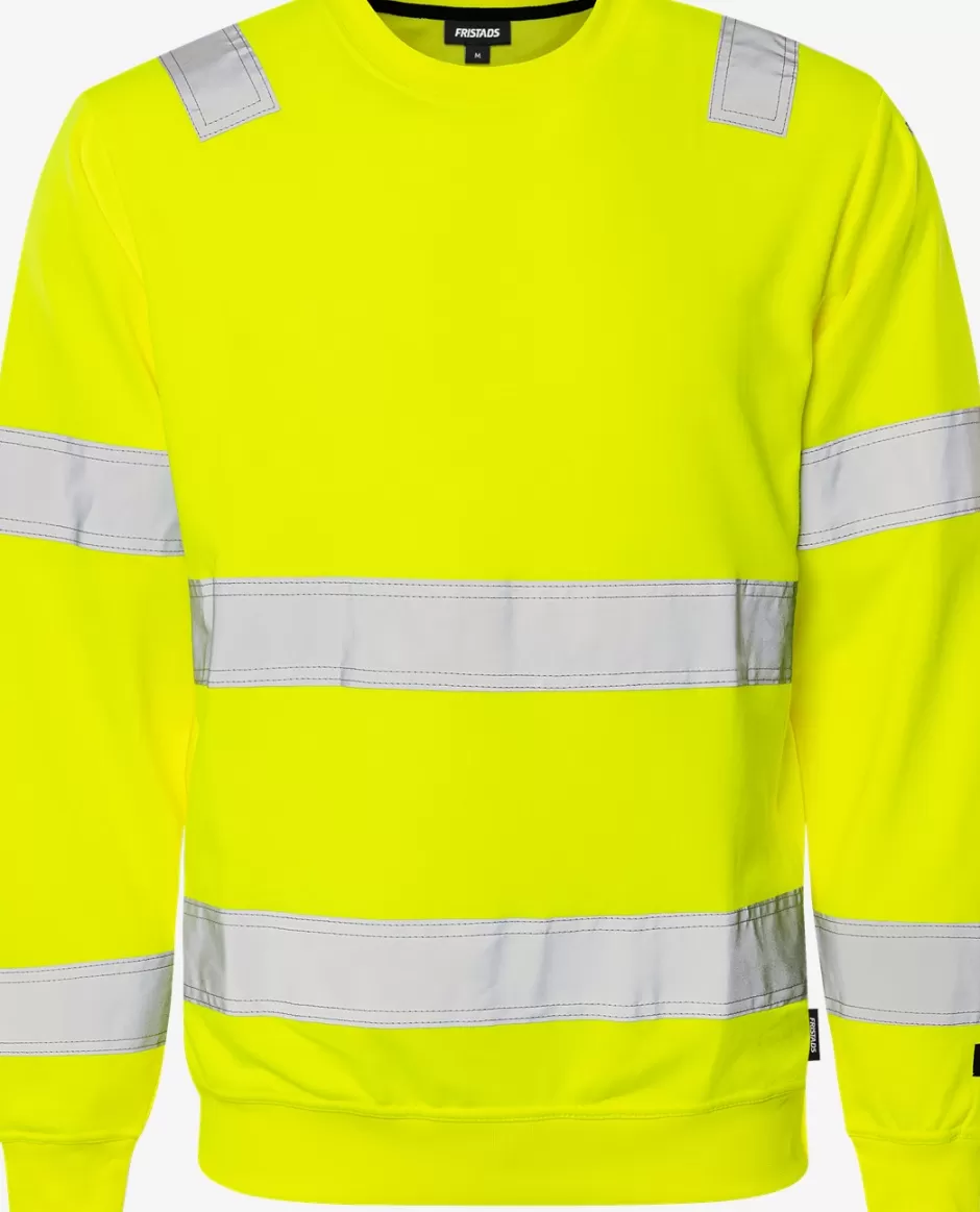 Hot Fristads Hi Vis Sweatshirt Kl.3 7446 SHV Hi-Vis gul - 130